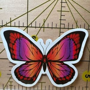 💜13/$13 +Bundle Sticker Sale | Butterfly Animal Waterproof Sticker